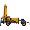Xuwei 300m Wheeled Water Well Drilling Rig Compressor Portable Type for Quarry And Road Construction